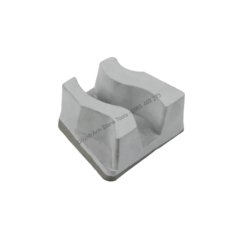 Guốc mài/Đầu mài đánh bóng đá Magnesite 36-46-60-80-120-180-240-320 - Ảnh 2